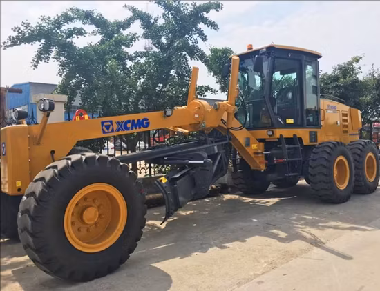 Erdbewegungsmaschinen günstigerer Preis Chinesischer Grader-Motorgrader/Straßengrader/mit Frontschild und Hecktrenner