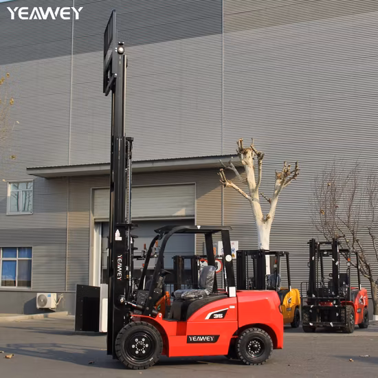 Lgcm Material Handling Equipment Hydraulischer kleiner 2 Tonnen 2,5 Tonnen 3 Tonnen Diesel-Gabelstapler mit hochwertigem Gas-Mini-Stapler-Gabelhubwagen für die Logistik